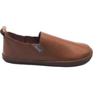 PEGRES SLIP-ON BF 82 0.1 Dámské barefoot boty, hnědá, velikost