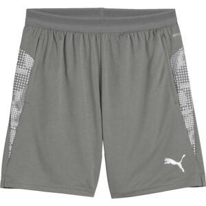 Puma TEAMCUP TRAINING SHORTS Pánské šortky, šedá, velikost