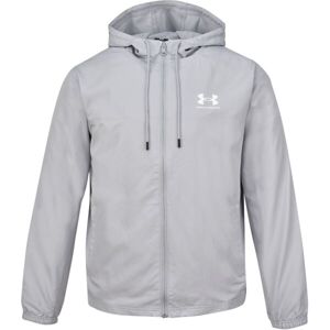 Under Armour RIVAL WOVEN WINDBREAKER Pánská bunda, šedá, velikost