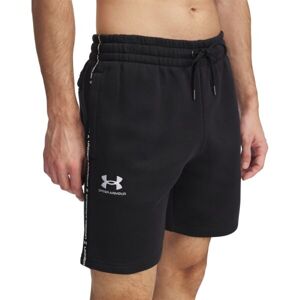 Under Armour ICON FLEECE SHORTS Pánské šortky, černá, velikost
