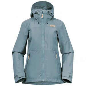 Bergans NORDMARKA LEAF LIGHT WIND JACKET WOMEN Větruodolná bunda, světle modrá, velikost