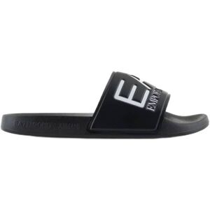 EA7 BEACHWEAR Unisex pantofle, černá, velikost