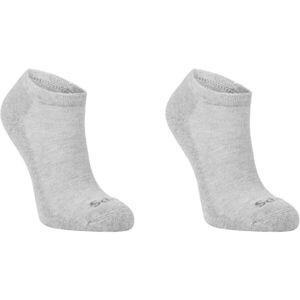 SCHOLL COOL LOW 2P Krátké bavlněné ponožky, šedá, velikost