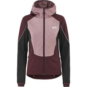 KARI TRAA TIRILL 2.0 Dámská sportovní bunda, vínová, velikost