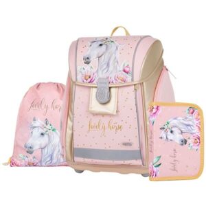 Oxybag HORSE ROMANTIC Školní set, růžová, velikost