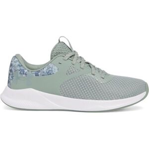 Under Armour CHARGED AURORA 2 Dámské volnočasové boty, zelená, velikost 40.5