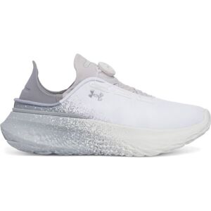 Under Armour SLIPSPEED MEGA FADE Unisexová volnočasová obuv, bílá, velikost 45