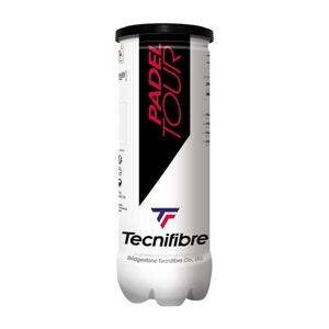 TECNIFIBRE PADEL TOUR Míče pro padel, žlutá, velikost