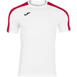 Joma ACADEMY T-SHIRT M/C Pánské sportovní triko, bílá, velikost