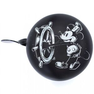 Disney MICKEY Retro zvonek na kolo, černá, velikost