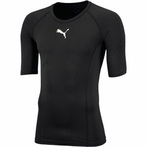 Puma LIGA BASELAYER TEE Chlapecké funkční triko, černá, velikost