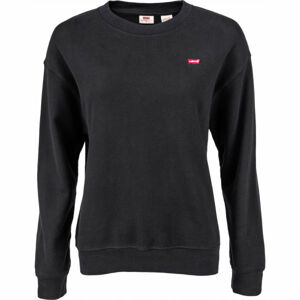 Levi's® STANDARD CREW Dámská mikina, černá, velikost