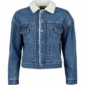 Levi's® NEW HERITAGE SHERPA Dámská jeansová bunda, modrá, velikost