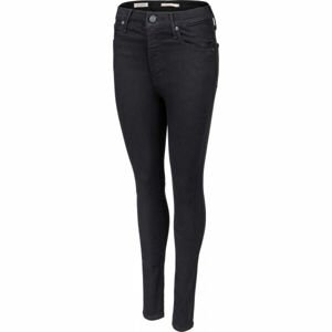 Levi's® MILE HIGH SUPER SKINNY BLACK G Dámské kalhoty, černá, velikost 29x32