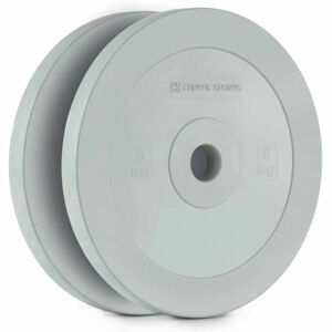 CAPITAL SPORTS METHOLDER 2 x 5 KG x 50 MM Sada kotoučových závaží, bílá, velikost