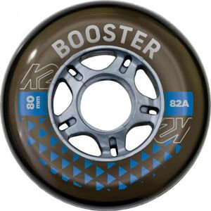 K2 BOOSTER 80/82A WHEEL 4 PACK Kolečka k in-line bruslím, černá, velikost