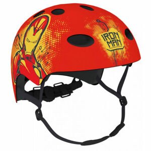 Disney IRON MAN Dětská freestyle přilba, červená, velikost