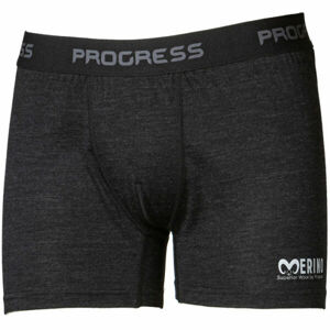 PROGRESS MRN BOXER Pánské funkční boxerky, černá, velikost XXL
