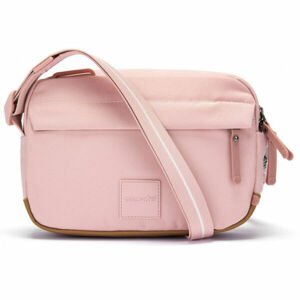 Pacsafe GO CROSSBODY Crossbody taška, růžová, velikost