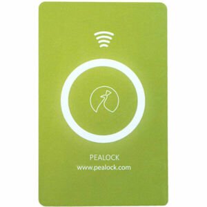 Pealock NFC KARTA Karta k zámku, zelená, velikost