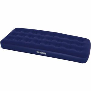 Bestway SINGLE FLOCKED Nafukovací matrace, modrá, velikost