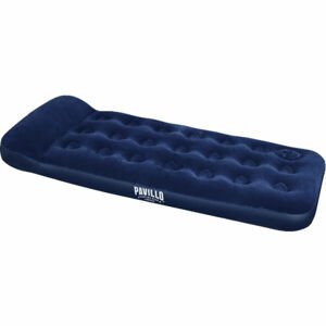 Bestway EASY INFLATE FLOCKED AIR Nafukovací matrace, modrá, velikost