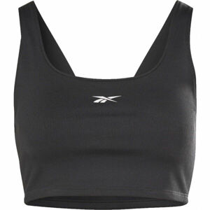 Reebok WOR RIB BRALETTE Dámská podprsenka, černá, velikost