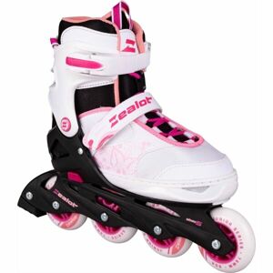 Zealot ROWDY Juniorské inline brusle, bílá, velikost