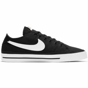 Nike COURT LEGACY CANVAS Pánské tenisky, černá, velikost 45.5