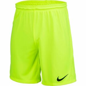 Nike DRI-FIT PARK 3 Pánské kraťasy, reflexní neon, velikost XXL