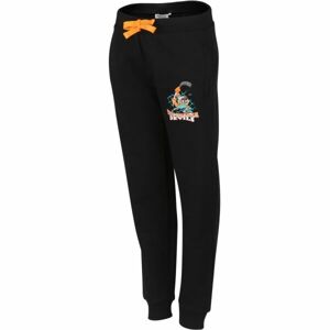 LOONEY TUNES TAZ PANTS Dětské teplákové kalhoty, černá, velikost 140-146