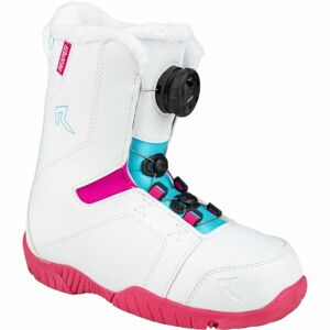 Reaper BONKY Dětské snowboardové boty, bílá, velikost