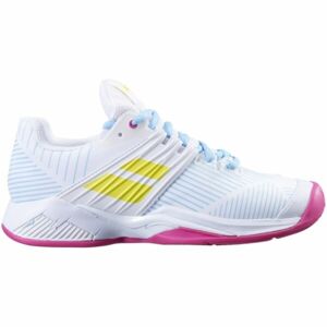 Babolat PROPULSE FURY CLAY W Dámská tenisová obuv, bílá, velikost 38