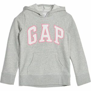 GAP LOGO Dívčí mikina, šedá, velikost