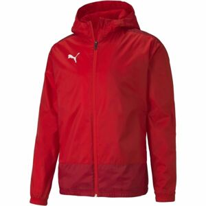 Puma TEAMGOAL 23 TRAINING RAIN JACKET Pánská sportovní bunda, červená, velikost