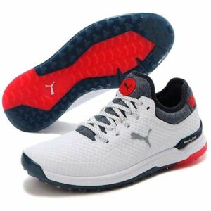 Puma PRO ADAPT ALPHACAT Pánská golfová obuv, bílá, velikost 44.5