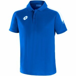 Lotto ELITE PLUS POLO SHIRT Pánské polo tričko, modrá, velikost