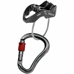 OCÚN BELAY SET EAGLE SCREW / HABU Jisticí a slaňovací set, šedá, velikost