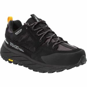 Jack Wolfskin TERRAQUEST TEXAPORE LOW M Pánská treková obuv, černá, velikost