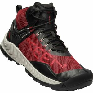 Keen NXIS EVO MID WP Pánská treková obuv, červená, velikost 44