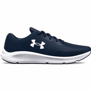 Under Armour CHARGED PURSUIT 3 Pánské běžecké boty, tmavě modrá, velikost 44.5
