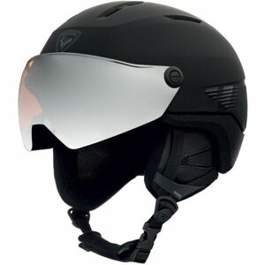 Rossignol FIT VISOR IMPACTS Lyžařská přilba, černá, velikost