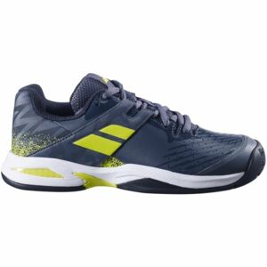 Babolat PROPULSE AC JR Juniorská tenisová obuv, tmavě šedá, velikost 38.5