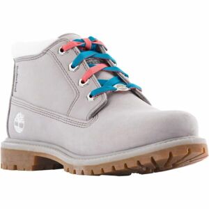Timberland NELLIE CHUKKA DOUBLE WP BOOT Dámská vycházková obuv, šedá, velikost 40