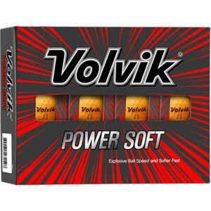 VOLVIK VV POWER SOFT 12 ks Sada golfových míčků, oranžová, velikost