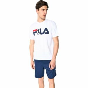 Fila JERSEY SHORTS PYJAMAS SS M Pánské pyžamo, tmavě modrá, velikost