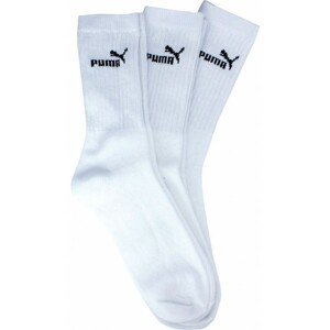 Puma SOCKS 3P Ponožky, bílá, velikost