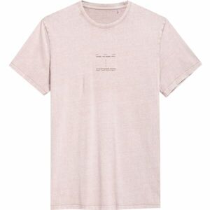 4F MEN´S T-SHIRT Pánské triko, hnědá, velikost