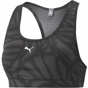 Puma MID IMPACT 4 KEEPS GRAPHIC Sportovní podprsenka, černá, velikost