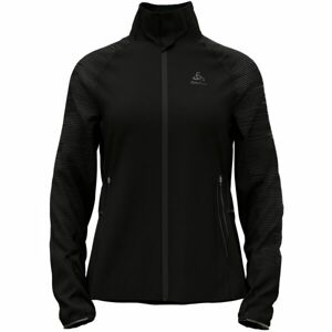 Odlo W ZEROWEIGHT PROWARM REFLECT JACKET Dámská běžecká bunda, černá, velikost